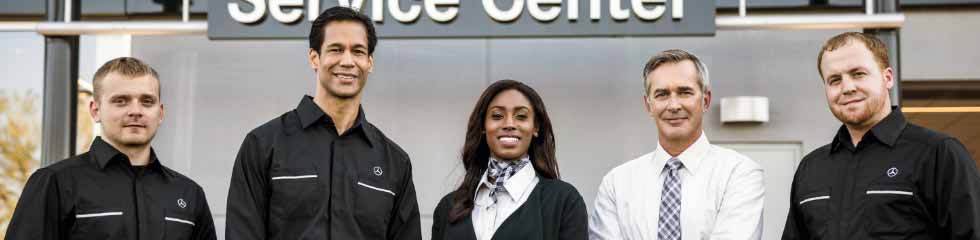 Mercedes-Benz Service Advisors and Technicians